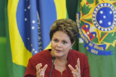 Brasília, 27DEZ2012 - A presidente Dilma Rousseff toma café da manhã com jornalistas setoristas do Palácio do Planalto em uma confraternização de fim de ano