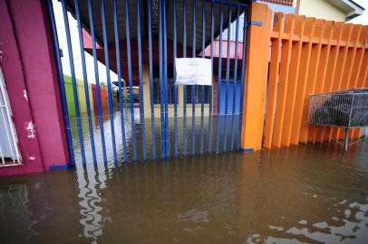  PORTO ALEGRE, RS, BRASIL,31/10/2019- Creche Nossa Senhora das Graças, bairro Lami, onde 110 crianças ficaram sem aula por conta dos alagamentos. (FOTOGRAFO: RONALDO BERNARDI / AGENCIA RBS)