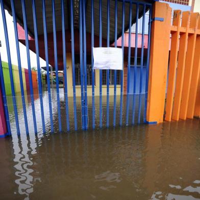  PORTO ALEGRE, RS, BRASIL,31/10/2019- Creche Nossa Senhora das Graças, bairro Lami, onde 110 crianças ficaram sem aula por conta dos alagamentos. (FOTOGRAFO: RONALDO BERNARDI / AGENCIA RBS)