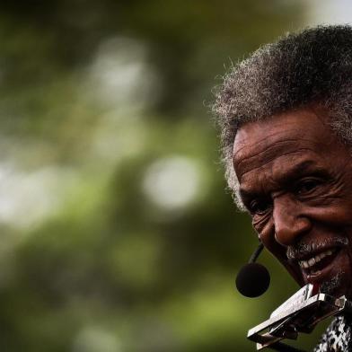  PORTO ALEGRE, RS, BRASIL, 24/11/2018 - Lil¿ Jimmy Reed. Festival BB Seguros de Blues e Jazz, na Redenção. (FOTOGRAFO: CARLOS MACEDO / AGENCIA RBS)Indexador: Carlos Macedo