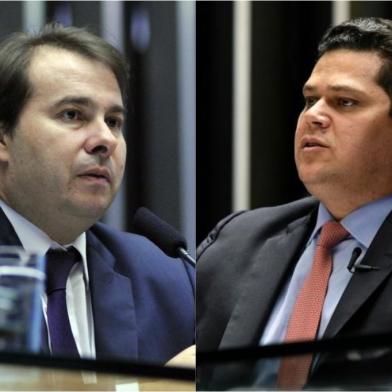 Rodrigo Maia e Davi Alcolumbre