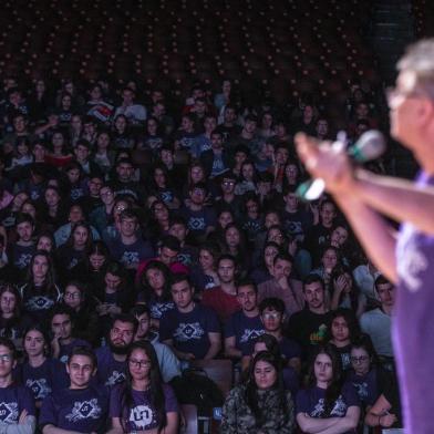  PORTO ALEGRE, RS, BRASIL - 31/10/20195ª edição da SuperAula Enem no Araújo Vianna