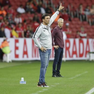  PORTO ALEGRE, RS, BRASIL - 31.10.2019 - Inter recebe o Athletico Paranaense no Beira-Rio, pelo Campeonato Brasileiro. (Foto: Isadora Neumann/Agencia RBS)