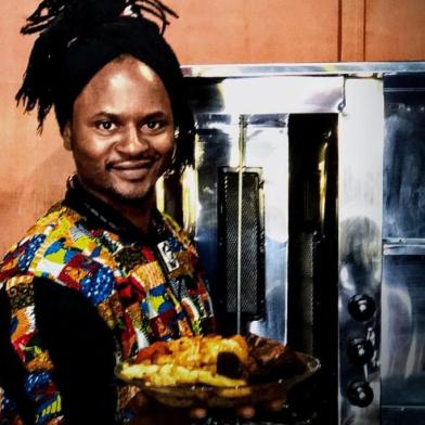 Omar Ba, um dos chefs do Africanidades.