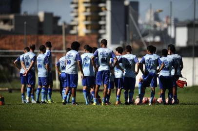  CAXIAS DO SUL, RS, BRASIL (25/10/2019)Treino do Ser Caxias no CT do Estádio Centenário. (Antonio Valiente/Agência RBS)