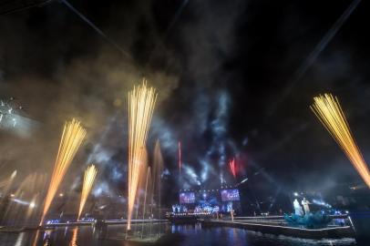  GRAMADO-RS- BRASIL- 03/11/2019- Show do Natal Luz em Gramado. 2019-2020.  FOTO JEFFERSON BOTEGA