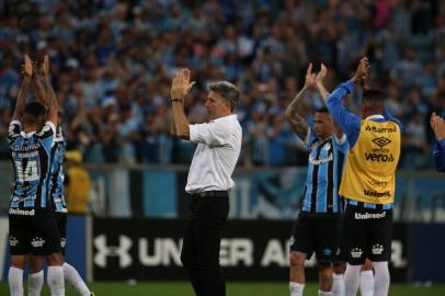  PORTO ALEGRE, RS, BRASIL - 03.11.2019 - Grêmio recebe o Internacional na Arena, pela 30ª rodada no Campeonato Brasileiro 2019. (Foto: Fernando Gomes/Agencia RBS)