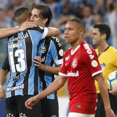  PORTO ALEGRE, RS, BRASIL - 03.11.2019 - Grêmio recebe o Internacional na Arena, pela 30ª rodada no Campeonato Brasileiro 2019. (Foto: Lauro Alves/Agencia RBS)