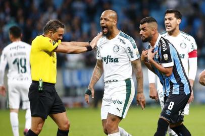  PORTO ALEGRE, RS, BRASIL, 20/08/2019- Jogo válido pelas quartas de final da Libertadores. (FOTOGRAFO: FÉLIX ZUCCO / AGENCIA RBS)