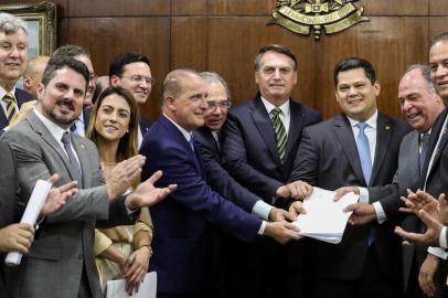  (Brasília - DF, 05/11/2019) Entrega do Pacto Federativo.Fotos: Marcos Corrêa/PRIndexador: Marcos Correa