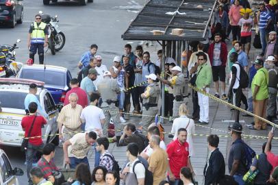  Homem é morto ao lado da rodoviária de Porto Alegre.