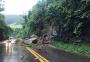 Chuva causa queda de barreira no Vale do Taquari; RS tem seis rodovias estaduais com bloqueios