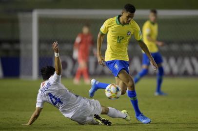  Diego Rosa durante partida no Mundial Sub-17 de 2019. 