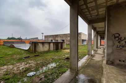  Cachoeirinha, RS, BRASIL, 04/11/2019: Retomada das obras do CEU de Cachoeirinha (Foto: Omar Freitas / Agência RBS)Indexador: NGS