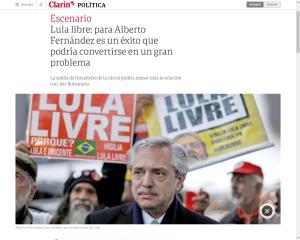 Reprodução / Clarín