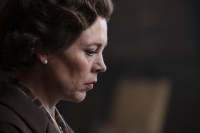 Olivia Colman como Rainha Elizabeth II na terceira temporada de The Crown