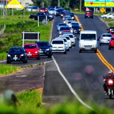  OSÓRIO,  RS, BRASIL, 06/01/2019 - Trânsito: Estrada do mar. (FOTOGRAFO: LAURO ALVES / AGENCIA RBS)