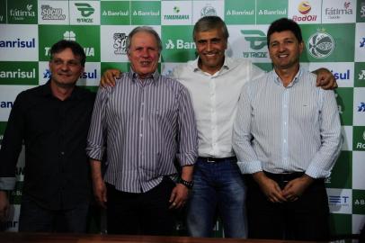  CAXIAS DO SUL, RS, BRASIL, 27/11/2018. Apresentação do novo presidente do Juventude, Walter Dal Zotto Jr. Ele irá substituir Roberto Tonietto que se afasta por questões profissionais. (Porthus Junior/Agência RBS)