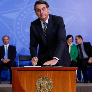  (Brasília - DF, 11/11/2019) Cerimônia de Lançamento do Programa Verde Amarelo.Foto: Isac Nóbrega/PR