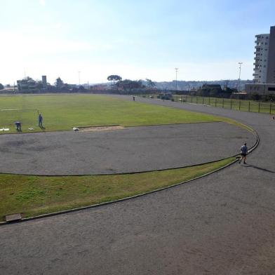  CAXIAS DO SUL, RS, BRASIL, 14/08/2018Campo municipal: Prefeitura determina que campanhas políticas podem ser feitas apenas no campo municipal no parque cinquentenário