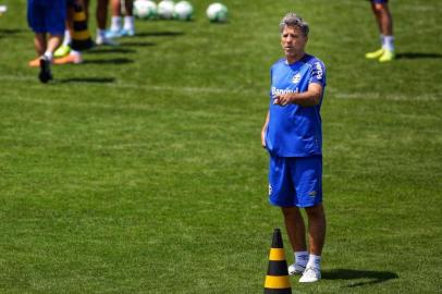  ** EM BAIXA RESOLUÇÃO** PORTO ALEGRE, RS, BRASIL - 15.11.2019 - Treino do Grêmio no CT Luiz Carvalho. (Foto: Lauro Alves/Agencia RBS)