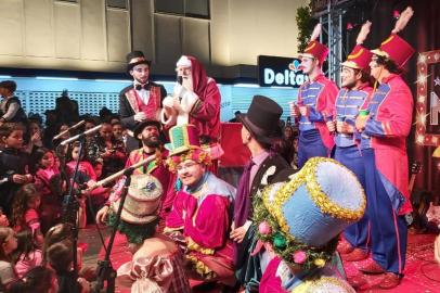 Prataviera Shopping fechou a Sinimbu para a chegada do Papai Noel