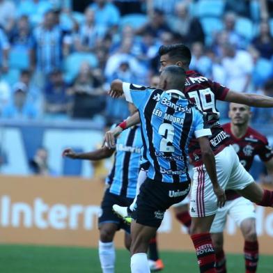  PORTO ALEGRE, RS, BRASIL - 17.11.2019 - Pela 33ª rodada do Campeonato Brasileiro, o Grêmio recebe o Flamengo na Arena. (Foto: Jefferson Botega/Agencia RBS)