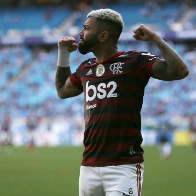  PORTO ALEGRE, RS, BRASIL - 17.11.2019 - Pela 33ª rodada do Campeonato Brasileiro, o Grêmio recebe o Flamengo na Arena. (Foto: Jefferson Botega/Agencia RBS)