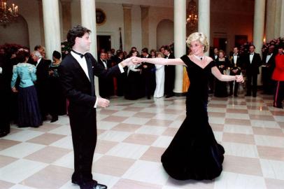 John Travolta e princesa Diana