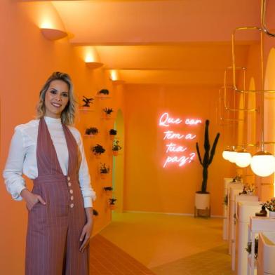  PORTO ALEGRE, RS, BRASIL, 20-07-2019. Arquiteta Marília Zimmermann. Abertura da Casa Cor RS no Antigo Hospital da Criança Santo Antônio.  (FOTO ANDRÉA GRAIZ/AGÊNCIA RBS).Indexador: Andrea Graiz