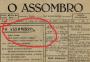 Jornal "O Assombro", humor e malícia em 1937