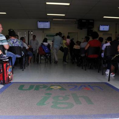  CAXIAS DO SUL, RS, BRASIL, 18/11/2019 - População demora da demora no atendimento na UPA Zona Norte. A espera pode chegar a 10 horas pra ser atendido. (Marcelo Casagrande/Agência RBS)