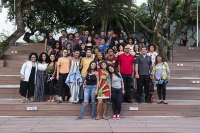  PORTO ALEGRE, RS, BRASIL - 19.11.2019 - Foto oficial de coletivo negro da PUCRS. (Foto: Jefferson Botega/Agencia RBS)Indexador: Jeff Botega