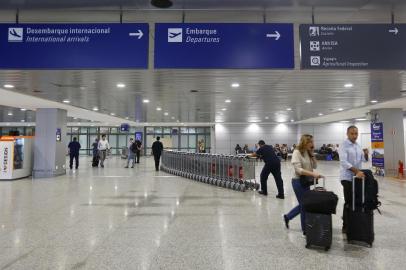  PORTO ALEGRE, RS, BRASIL, 19-11-2019: Fraport entrega primeira fase das obras de infraestrutura do Aeroporto Internacional Salagdo Fiho. (Foto: Mateus Bruxel / Agência RBS)