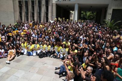  PORTO ALEGRE, RS, BRASIL, 20/11/2019- Dia da Consciência Negra na UFRGS. (FOTOGRAFO: FERNANDO GOMES / AGENCIA RBS)