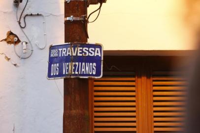  PORTO ALEGRE, RS, BRASIL - 30/10/2019Matéria do Primeira Pauta mostra um pouco soibre a situação da Travessa dos Venezianos, na Cidade Baixa.