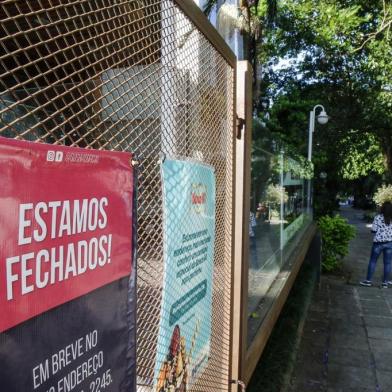  PORTO ALEGRE, RS, BRASIL - 25.11.2019 - Com fechamento de alguns estabelecimentos, rua Padre Chagas muda de perfil. (Foto: Marco Favero/Agencia RBS)