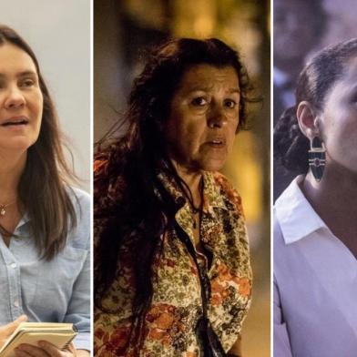 Adriana Esteves, Regina Casé e Taís Araújo em novela Amor de Mãe