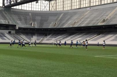  Treino do Grêmio na Arena da Baixada