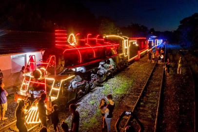 Natal nos Trilhos, promoção da Amturvales no Vale do Taquari.