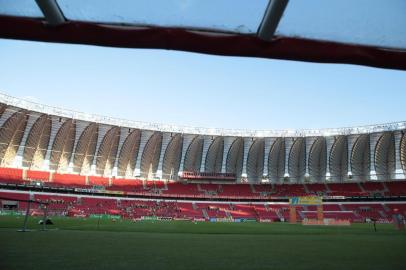  PORTO ALEGRE, RS, BRASIL - 04/02/2019 - Inter recebe o Brasil de Pelotas no Beira-Rio pela quinta rodada do Gauchão 2019.