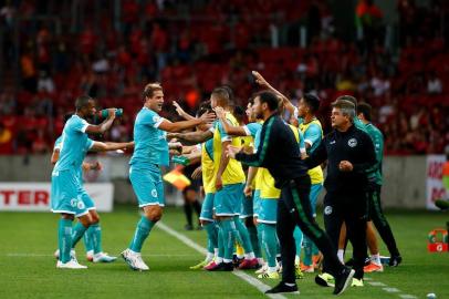  PORTO ALEGRE, RS, BRASIL - 27.11.2019 - O Internacional recebe o Goiás no Beira-Rio pela 35ª rodada do Campeonato Brasileiro. (Foto: Félix Zucco/Agencia RBS)