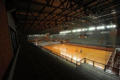  CAXIAS DO SUL, RS, BRASIL, 27/11/2019. Ginásio Poliesportivo da UCS foi palco de um caso de racismo na noite de terça-feira, em jogo do Citadino Sub-13, entre Caxias/UCS x América. (Porthus Junior/Agência RBS)