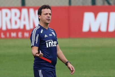  Fernando Diniz comanda primeiro treinamento do São Paulo