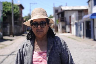  CAXIAS DO SUL, RS, BRASIL (28/11/2019)Depois de derrota do município de Caxias do Sul, moradores estão apreensivos com o futuro do bairro Primeiro de Maio. Na foto, Presidente do Bairro - Ilves Maria Teixeira, 69 anos. (Antonio Valiente/Agência RBS)