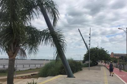  orla do guaíba, tempo, nublado, nuvens, clima