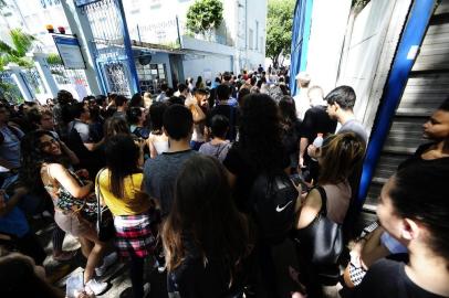  PORTO ALEGRE,RS,BRASI.2019,01,12.Segundo final de semana destibular da URGS,no Colégio Bom Conselho.(RONALDO BERNARDI/AGENCIA RBS)