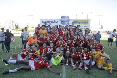  IJUÍ, RS, BRASIL - 01.12.2019 - Internacional vence o Campeonato Gaúcho Feminino. (Foto: Isadora Neumann/Agencia RBS)