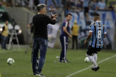  PORTO ALEGRE, RS, BRASIL - 01.12.2019 - O Grêmio recebe o São Paulo na Arena, pela 36ª rodada do Campeonato Brasileiro. (Foto: Lauro Alves/Agencia RBS)