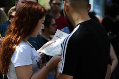  PORTO ALEGRE,RS,BRASI.2019,01,12.Segundo final de semana destibular da URGS,no Colégio Bom Conselho.(RONALDO BERNARDI/AGENCIA RBS)